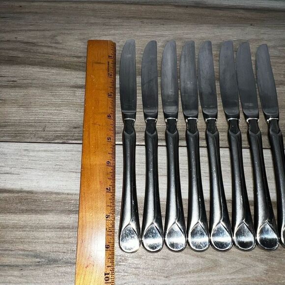 Butter Knifes Zwilling J. A. Henckels PROVENCE 18/10 Stainless Set 8 Serve Ware - Picture 5 of 6